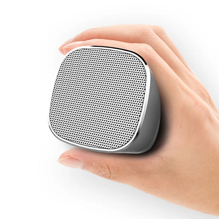 Rechargeable Metal Wireless Speaker with TF/AUX in/Handsfree