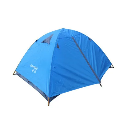 

Outdoor Double Person Oxford Cloth Tent Aluminum Fiber Waterproof Folding Camping Tent