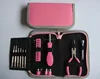 23 Piece Pink Bag Package Personalized Zip Executive Tool Kit