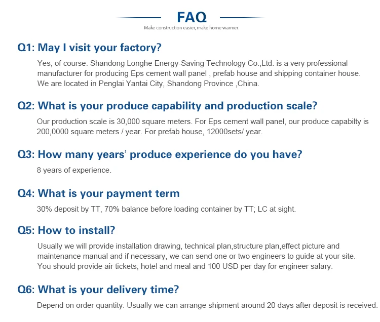 Foam Cement Sandwich Panel Exterior Concrete Precast Wall Panel