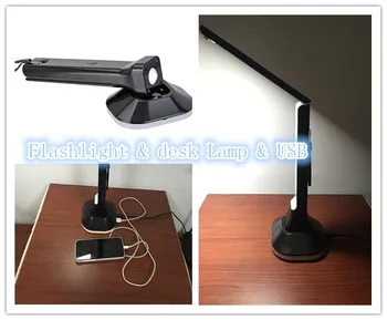 led table lamp with usb port