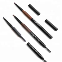

FOCALLURE Trending Products 2019 New Arrivals 4 Colors 3 in 1 Waterproof Durable Flexible Eye-brow Pen Cosmetics Eyebrow Pencil