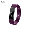 irregularity Rubber Material Wristband smart bracelet ID115 instructions