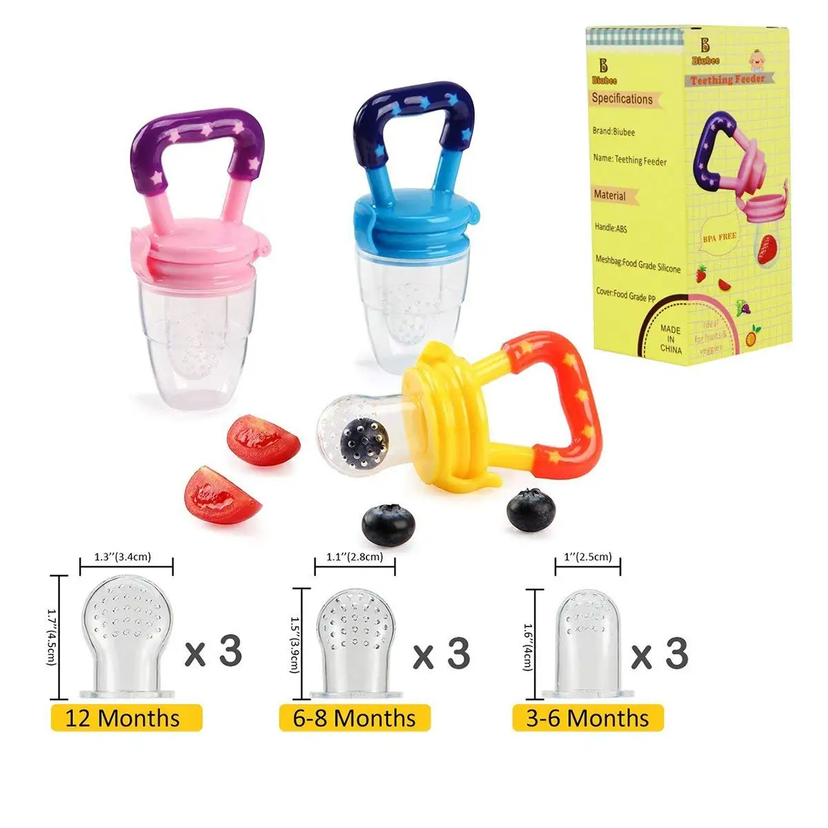 boppin baby silicone feeder