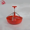 Round plastic pig creep trough, piglet feeders