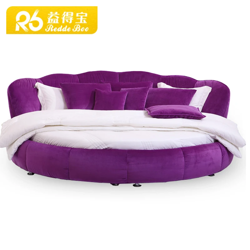 New Round Bed Furniture And Modern Electric Bed Set From Dongguan