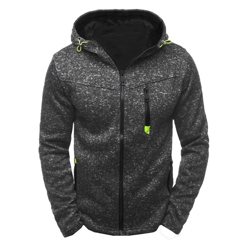 Men's zip coatMen's sports hoodie New product Sweatshirt Embroidery Slim Fit men's clothing