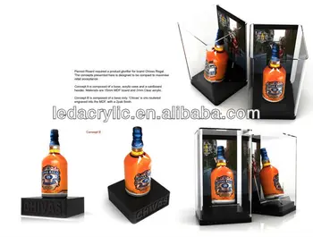 Chivas Regal Bottle Glorifier Display Case - Buy Chivas