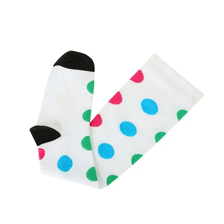 

Amazon hot sale custom made anti-slip compress dot long socks football running sports socks for men