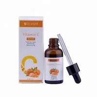 

30ml Private Label Pure Organic 20% Vitamin C Facial Skin Care Brightening Lightening Hyaluronic Acid Whitening Serum For Face
