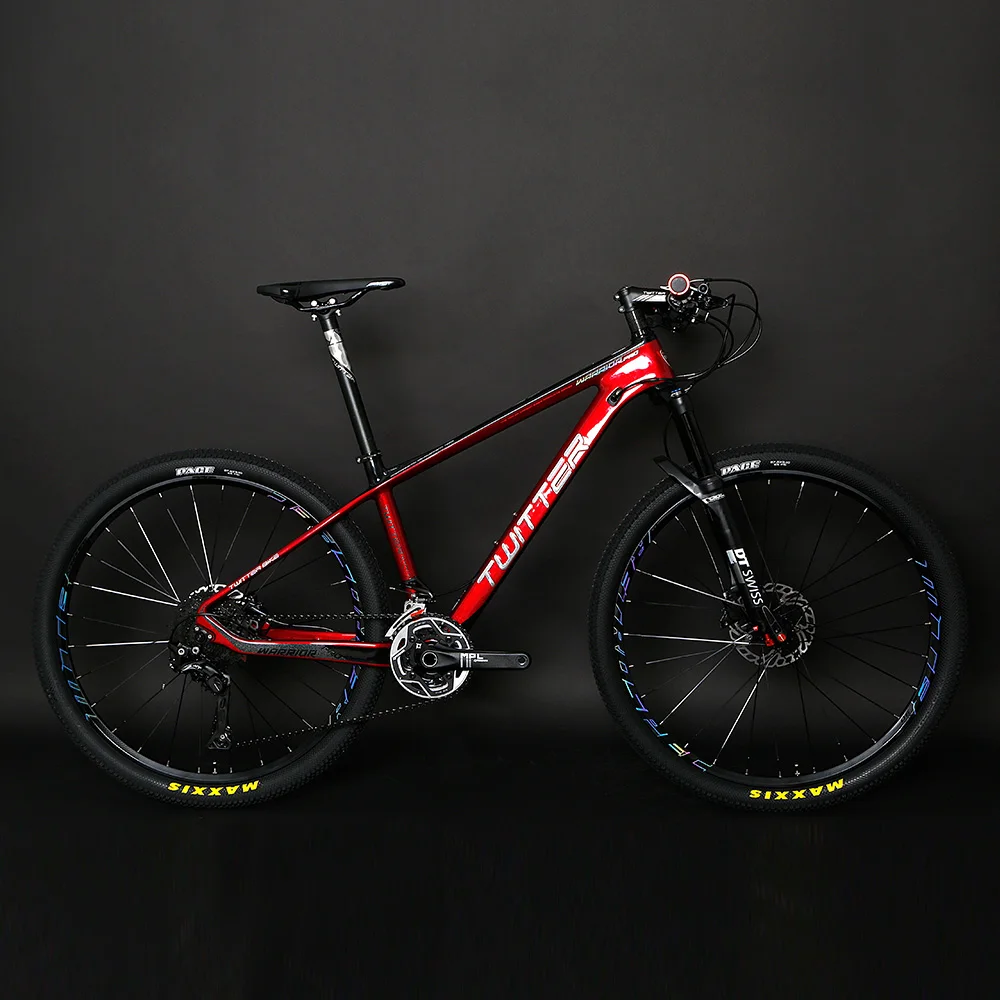 

OEM service carbon T900 mtb mountain bike 27.5, Claret / black / ti / white claret / black claret / black green