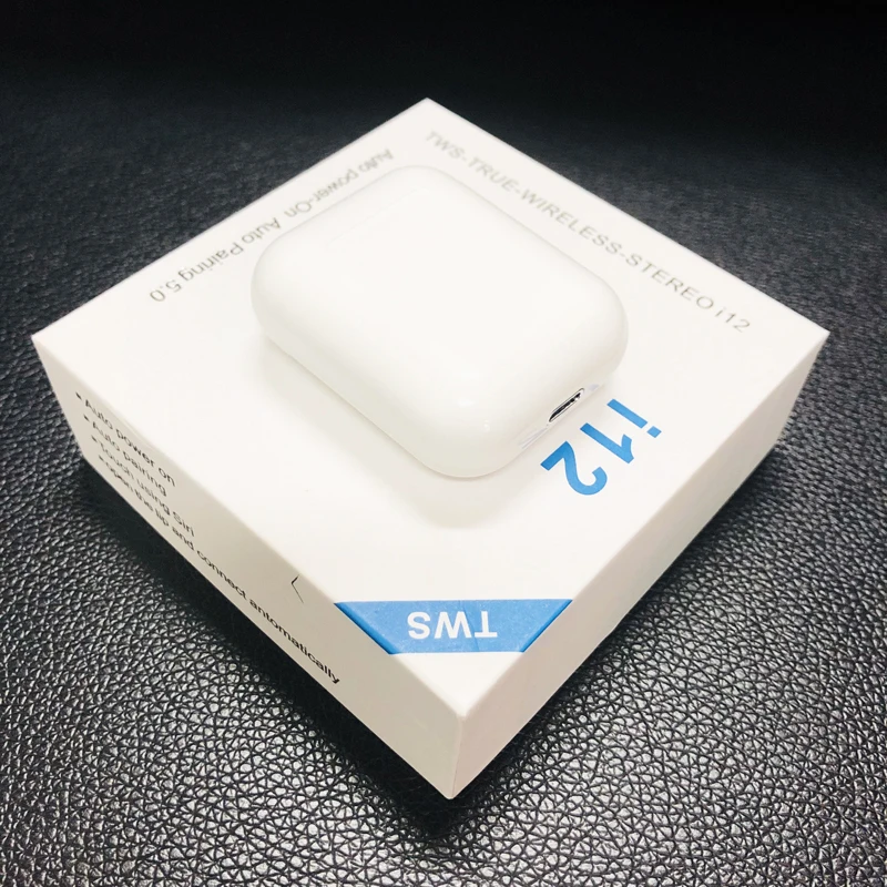 

Mini i12 TWS 5.0 Earphone Sports True Wireless Earbuds Touch Earphones Magnetic Charging Box