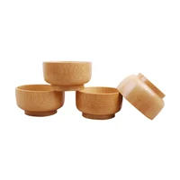 

Eco friendly natural kitchenware bamboo baby bowl For soup, fruit,salad