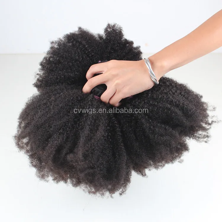 

Hotsale fashion style 4A 4B 4C afro kinky human hair for black women