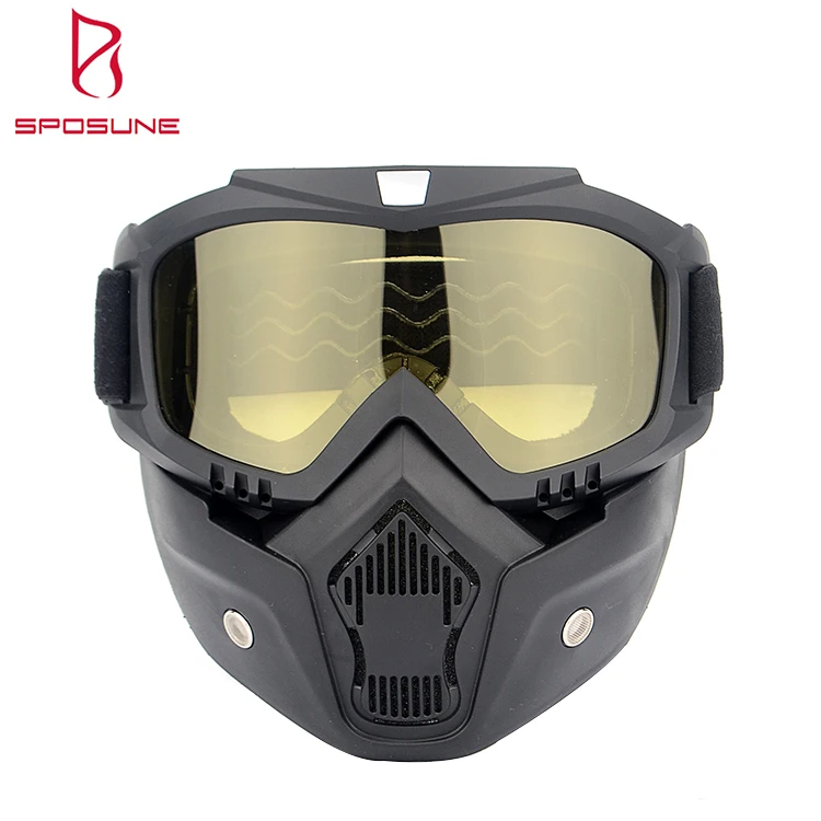 
Tactical Protective Googles Full Face Mask Helmet Airsoft Paintball Mask 