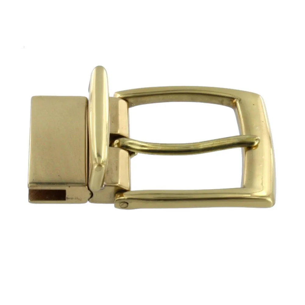 Top Selling Polished Solid Brass Twist Reversible Buckle Heel Bar