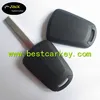 Good quality transponder key shell without logo HU100 with TPX chip position removable blade for key car