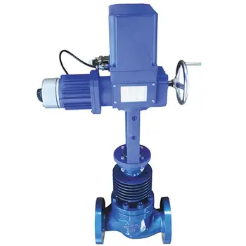 actuator electric valve control flow water globe multiple larger
