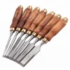 2018 Premium Quality 7pcs Wooden Carving Chisel Set With Wooden Handle