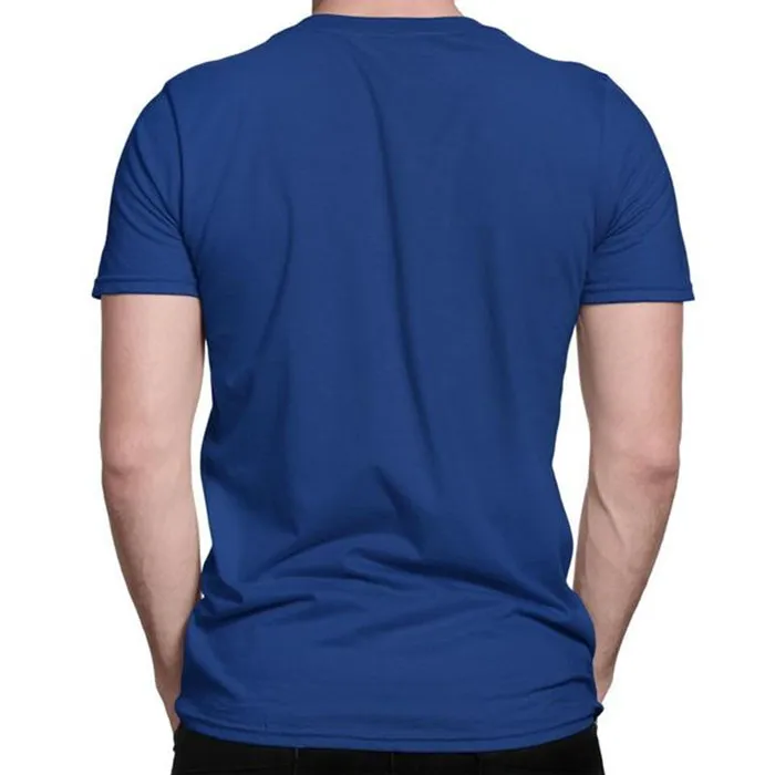 100% Combed Cotton Men's Basic Royal Blue T-shirt - Buy Royal Blue T ...
