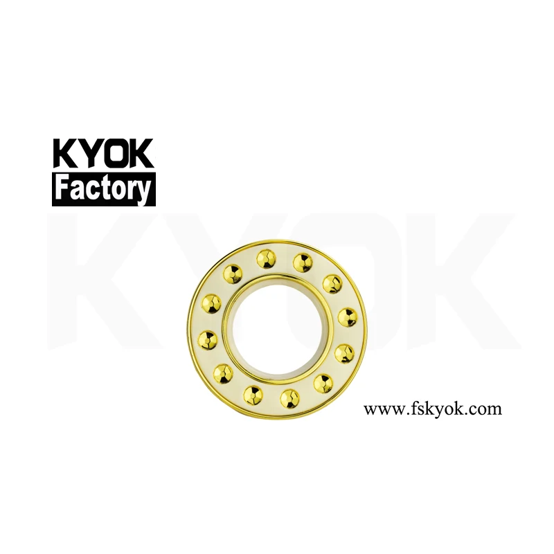 

KYOK Top Quality Curtain Ring Making Machine China Manufacture Curtain Tape Eyelets For The Living Room Ring Curtain Rods Set, Ab/ac/gp/cp/ss/sn/mb/bk/bks