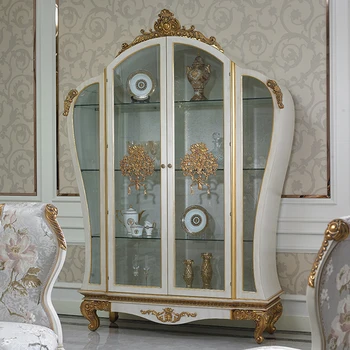 Yb67 The 19th Century Luxury French Style Elegant White Living