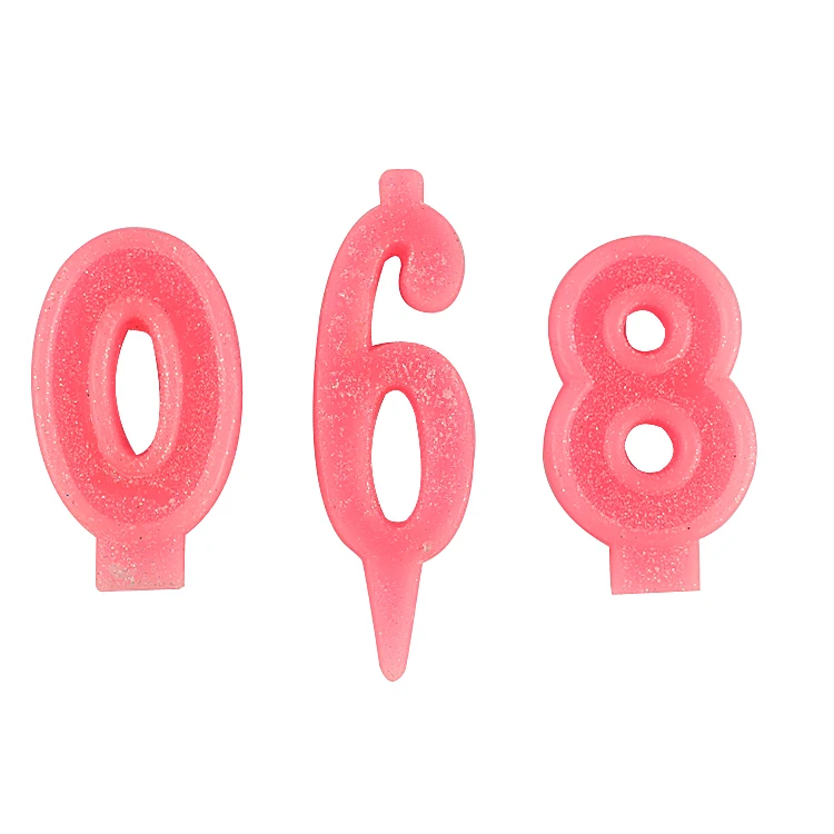 Custom Factory Customize Aluminum Birthday Candle Molds Small Size