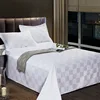 wholesale count hotel 100% cotton sateen super king size bedding set bed sheet