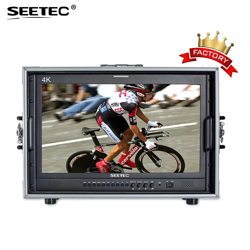 

SEETEC broadcast portable 17 inch monitor with peaking focus assist 1920*1080 resolution