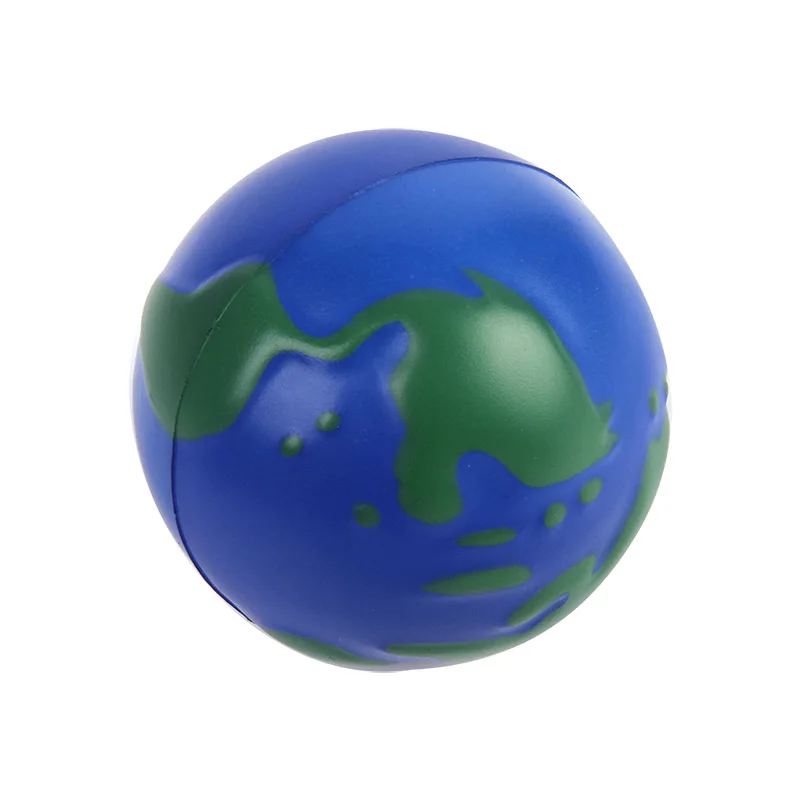 Earth Shaped Pu Stress Relief Ball Buy Pu Stress Balls,Custom Relief