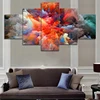 Pop HD 5 Panel Simple Abstract Wall Picture Painting Home Decor Canvas Prints For Sofa Wall /TV wall