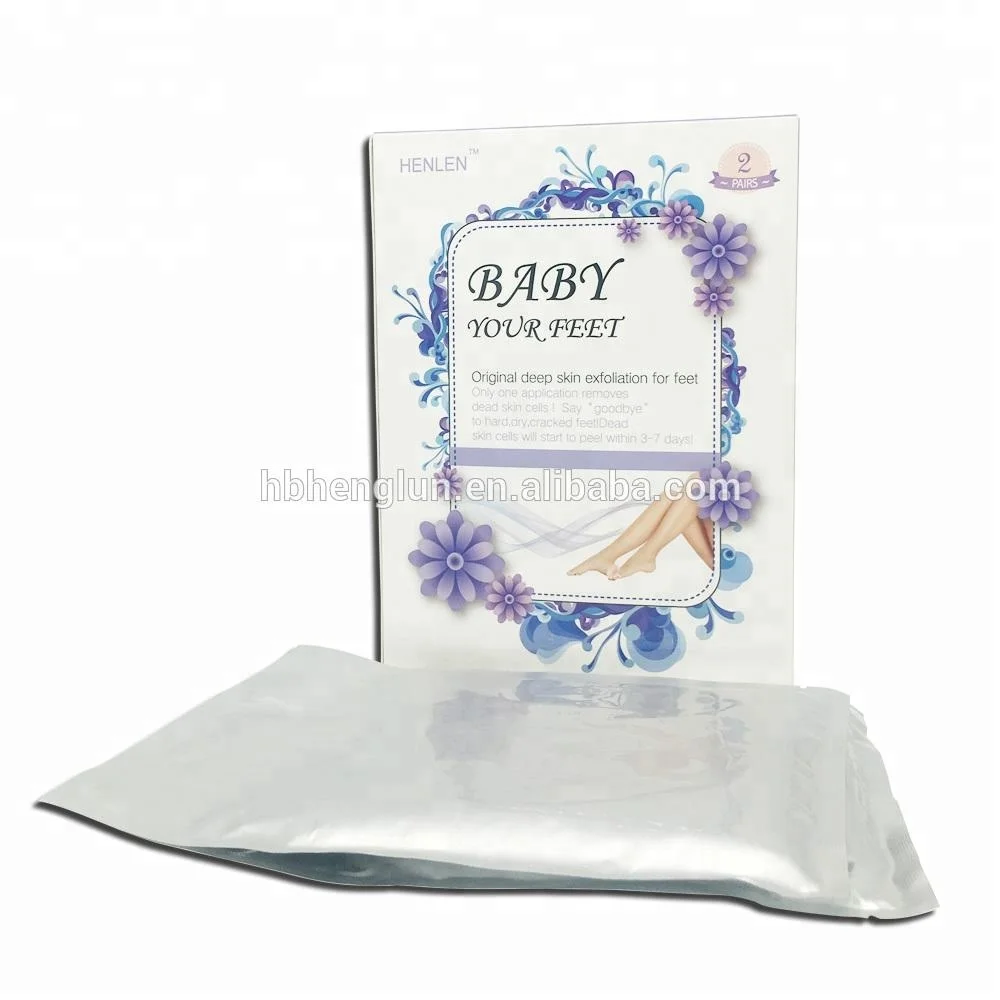

Magic skin peeling off foot exfoliant mask for dry skin on toes cracking, N/a