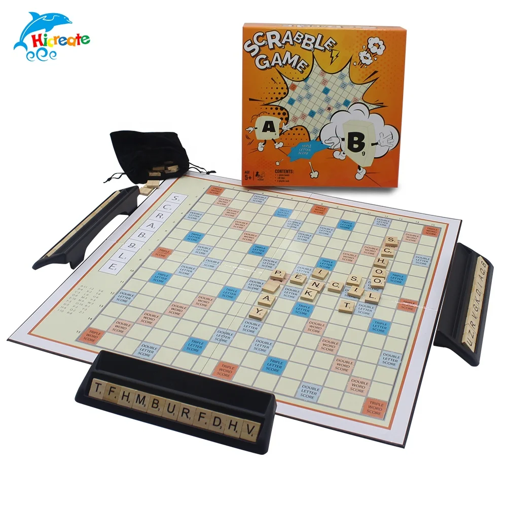 

scrabble board game kids board game