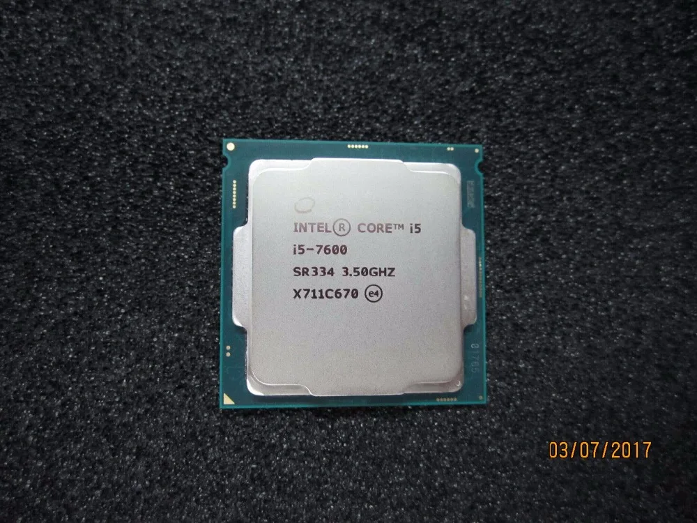 

Intel desktop CPU i5-7600 CM8067702868011 SR334 3.5 GHz LGA1151, N/a