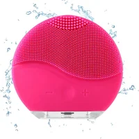 

Waterproof Electric Facial Brush Rechargeable Portable Silicone Face Cleaner