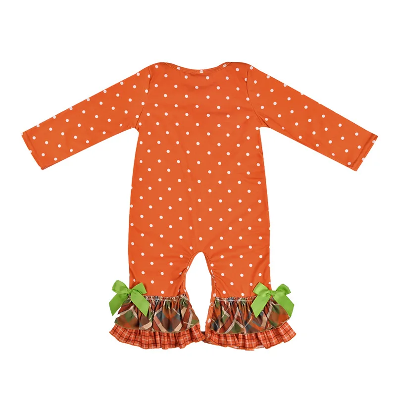 baby girl thanksgiving romper