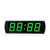 Ganxin Green Color wall mounted world time zone wall clock