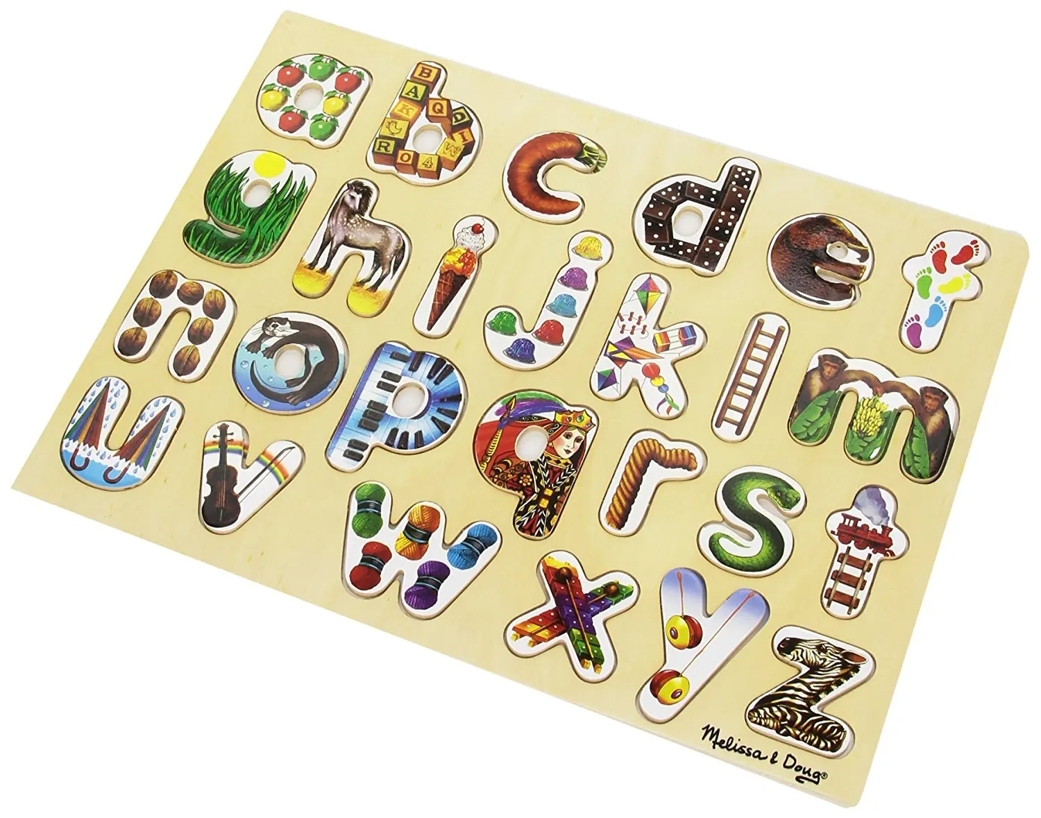 melissa and doug wooden alphabet