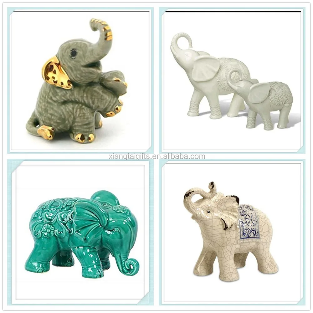 Ceramic Elephant For Home Decorative Crafts Buy Ceramic Elephant