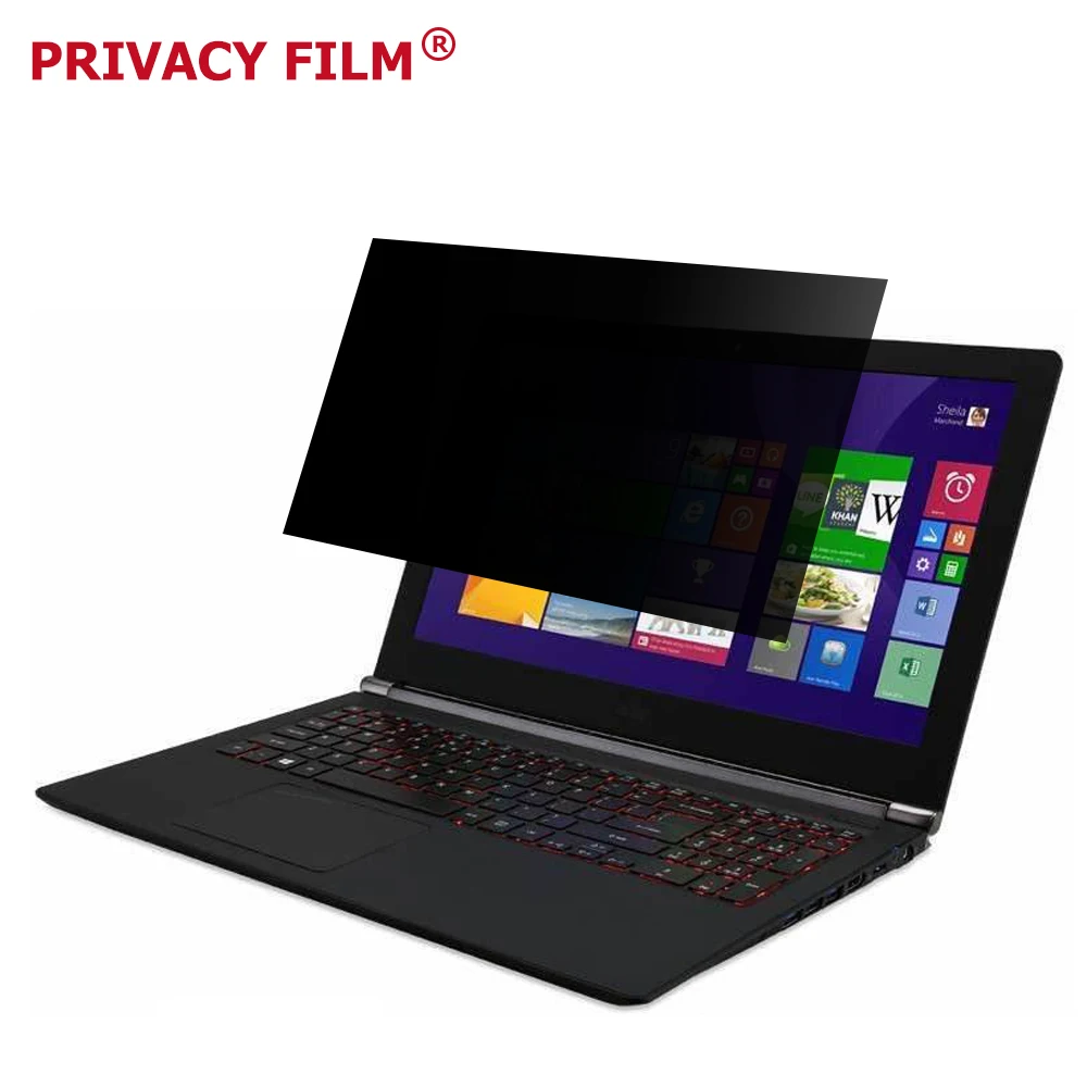 Factory Direct Selling Anti Spy Privacy Screen Filter For Lenovo Laptop For Asus Desktop 15.6 inch (345*195mm)