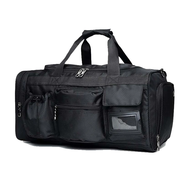 

High Quality Custom logo Popular Outdoor Black Fitness Big Sports Gym Travel Bag