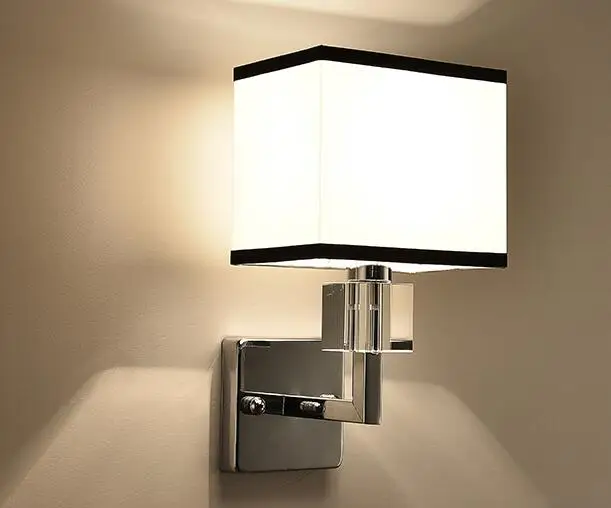 Decorative Wall Mounted Led Hotel Bedside Lamp With Outlets Buy