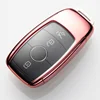 Unisex Glossy TPU Smart car key shell For Benz NEW E CLASS E200 E200L E300 E300L E320L
