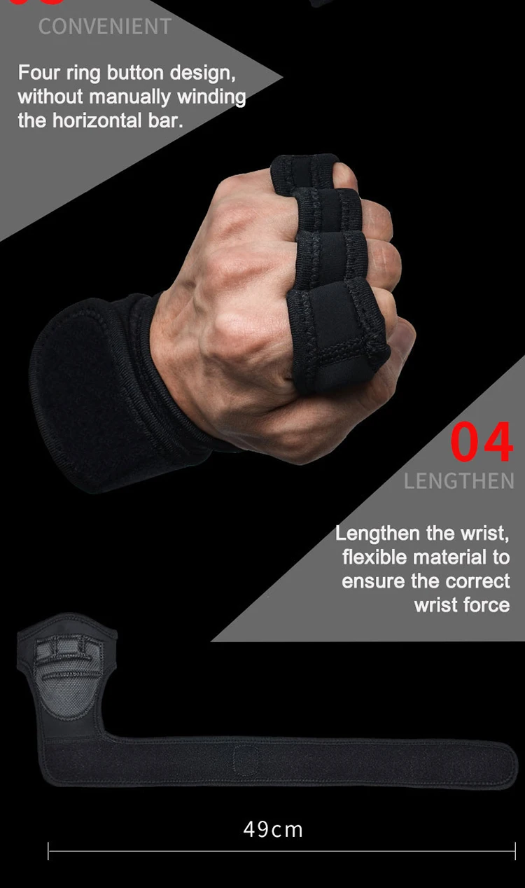 Fitness Waterproof Wrist Brace Swimming Weight Lifting Wrist Support