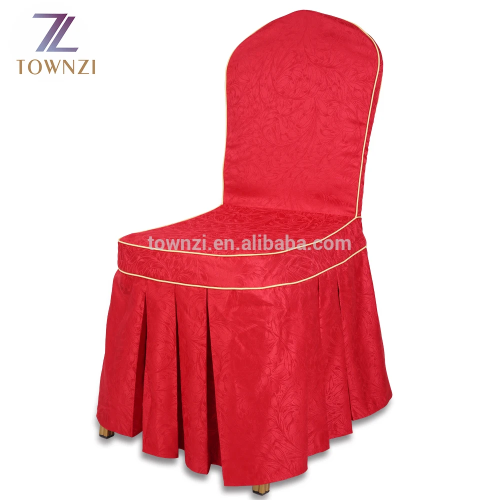 red chair covers