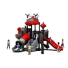 Commercial Children Cheap Used Plastic Magic Adventure Airplane Small Kids Outdoor Playground Equipment with Slide