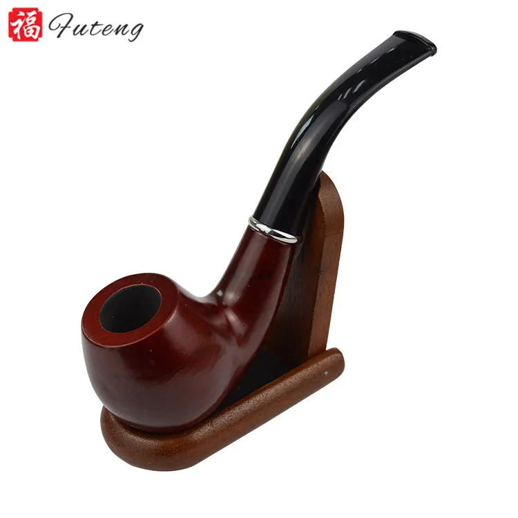 

Futeng Brand Good workmanship New Smoking Pipe Stand Classic style Tobacco pipe set, As the picture