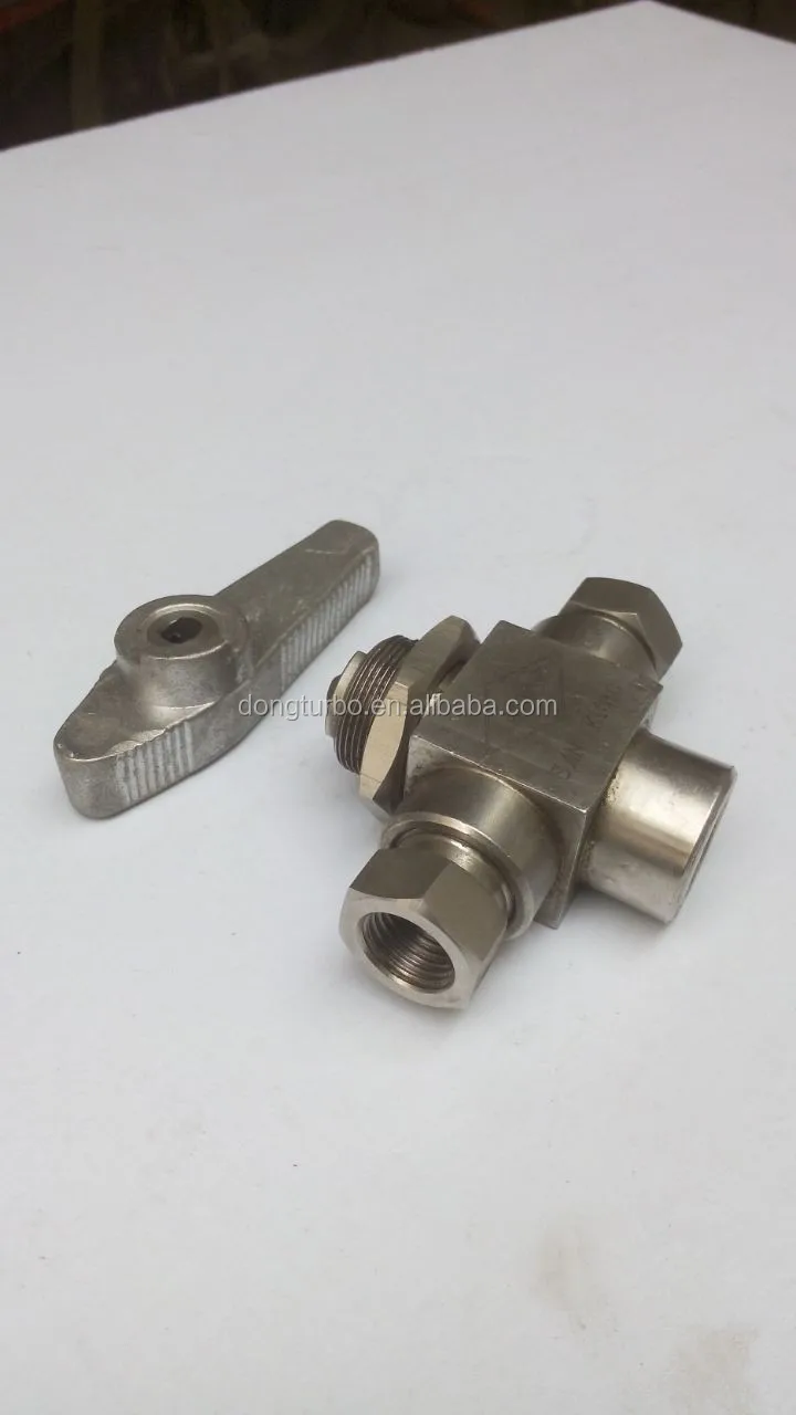 
high pressure three way ball valve for cng dispenser 