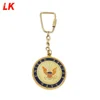 Wholesale Low Price Cheap Custom American eagle logo Metal Keychain