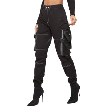 ankle zip joggers womens